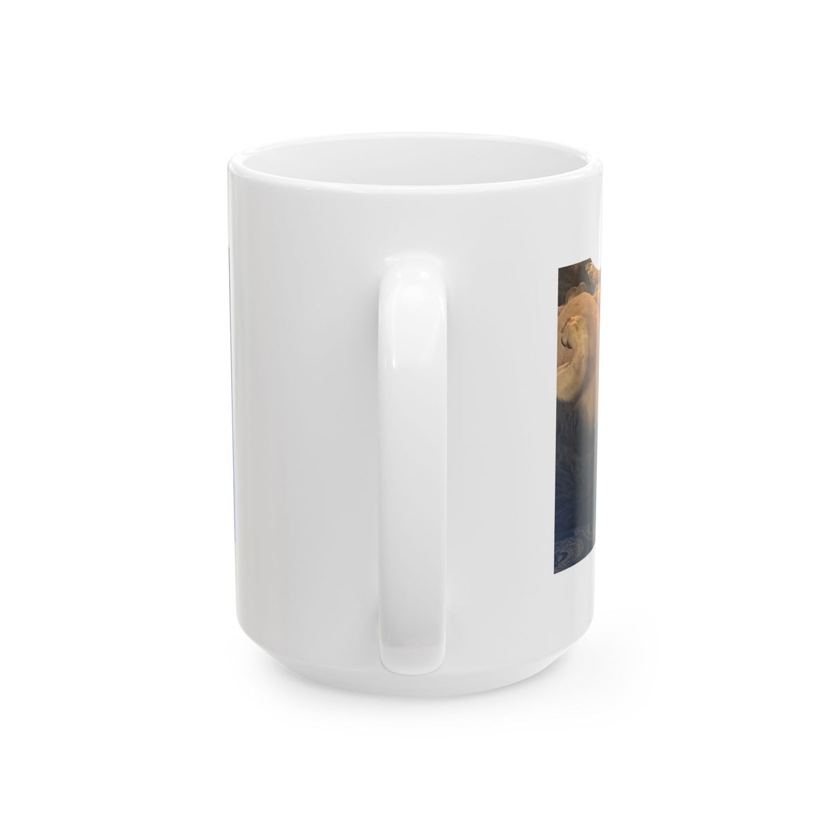 Sleepy Pup Personalized Photo Mug